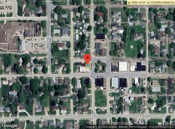  107 N Jefferson St, Pleasantville, IA Parcel Map