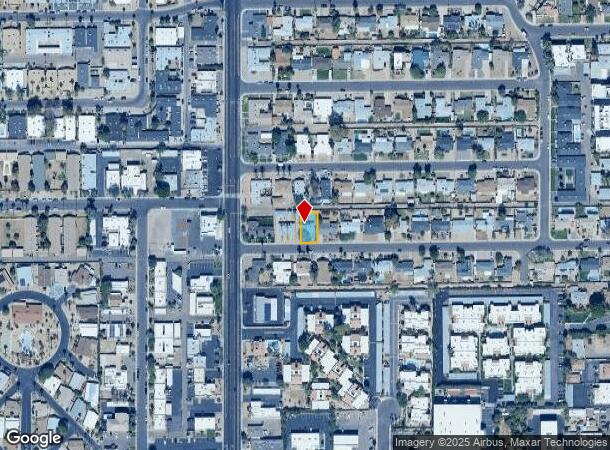  6814 E Pinchot Ave, Scottsdale, AZ Parcel Map