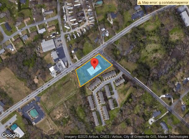  224 E Butler Rd, Mauldin, SC Parcel Map