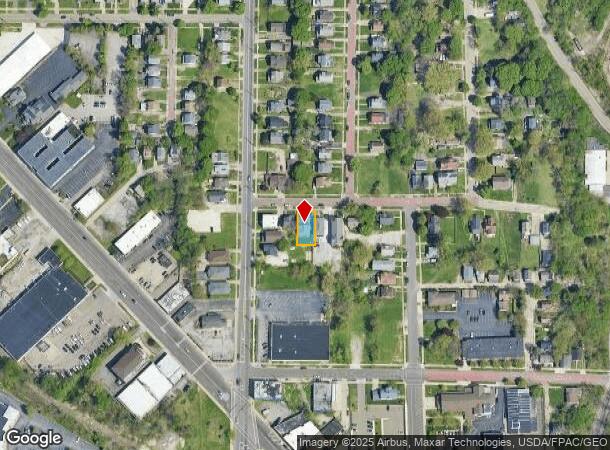  27 Mcnaughton St, Akron, OH Parcel Map