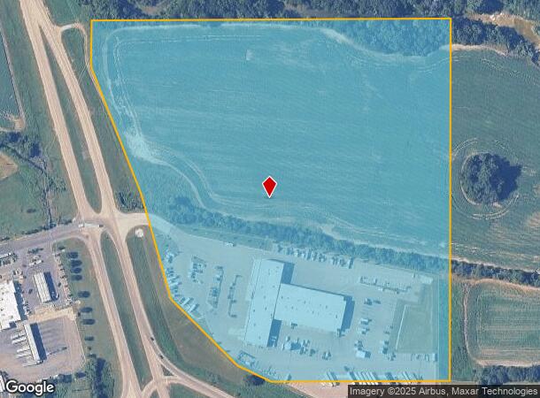 4600 Mccullough Blvd, Tupelo, MS Parcel Map
