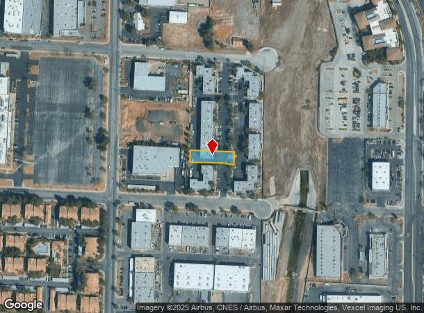  4040 E Post Rd, Las Vegas, NV Parcel Map