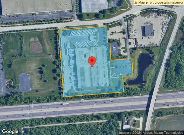  969 Corporate Blvd, Aurora, IL Parcel Map