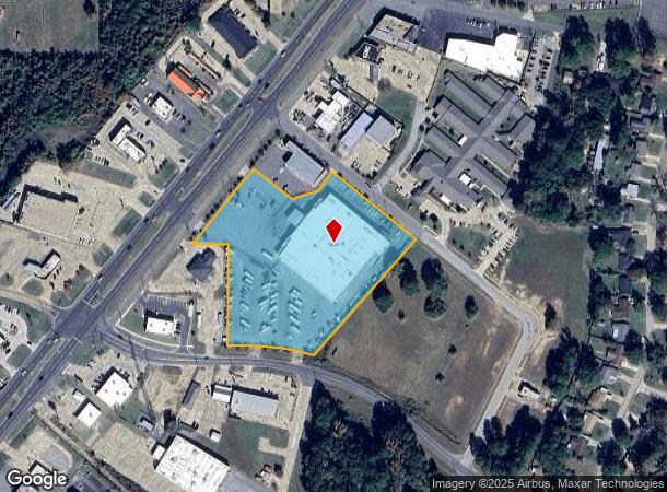 9301 Mansfield Rd, Shreveport, LA Parcel Map