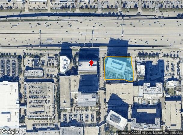 9805 Katy Fwy, Houston, TX Parcel Map