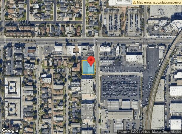  8621 Bellanca Ave, Los Angeles, CA Parcel Map