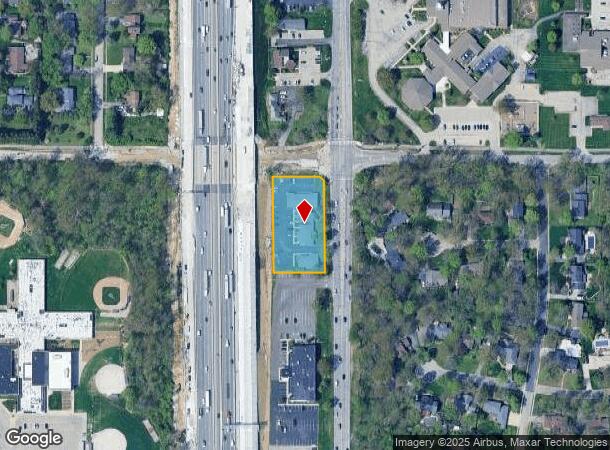  7098 N Shadeland Ave, Indianapolis, IN Parcel Map