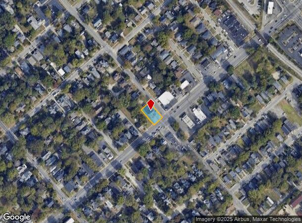  671 N Broadway, Lexington, KY Parcel Map