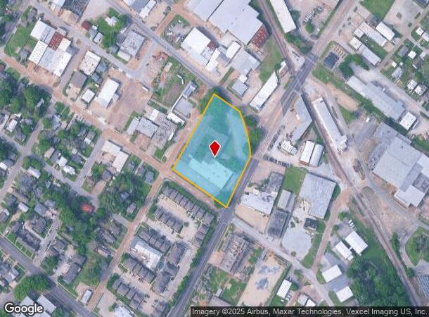  2100 Jefferson St, Lafayette, LA Parcel Map