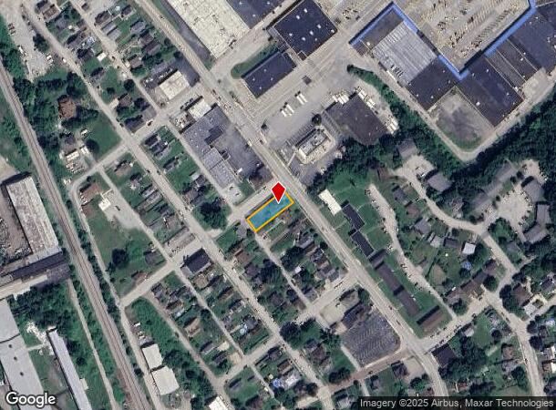  4400 Walnut St, Mckeesport, PA Parcel Map