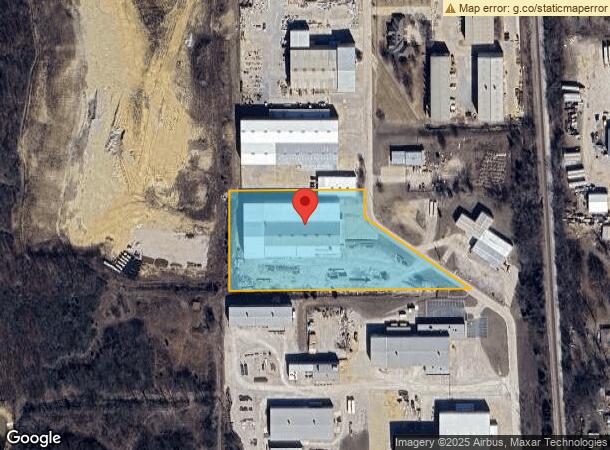  2400 Industrial Rd, Sapulpa, OK Parcel Map