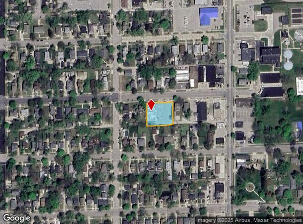  1416 Washington Ave, Grand Haven, MI Parcel Map