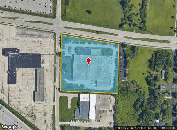 N88w13901 Main St, Menomonee Falls, WI Parcel Map