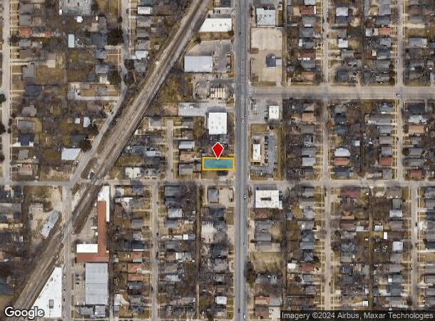  2624 Hemphill St, Fort Worth, TX Parcel Map