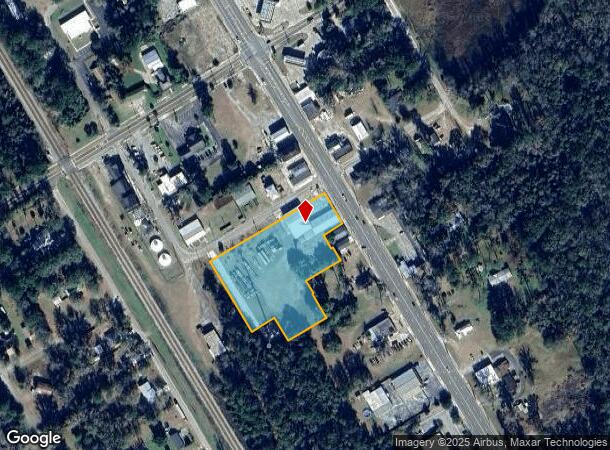  37511 W 1St St, Hilliard, FL Parcel Map