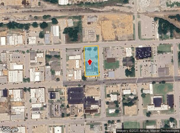  315 E Dewey Ave, Sapulpa, OK Parcel Map