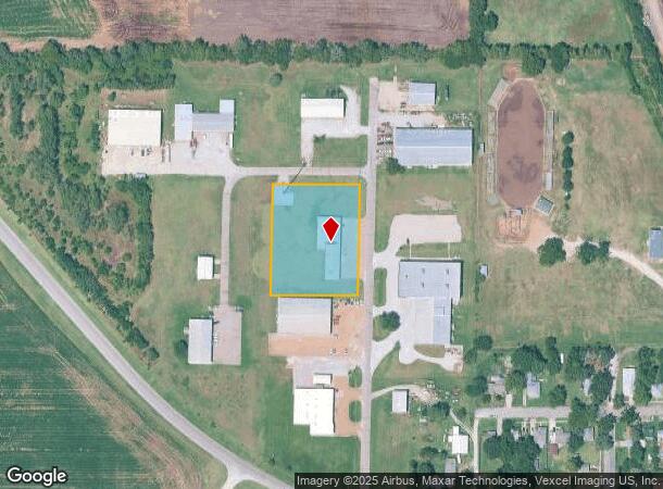  207 Industrial Dr, Mulvane, KS Parcel Map