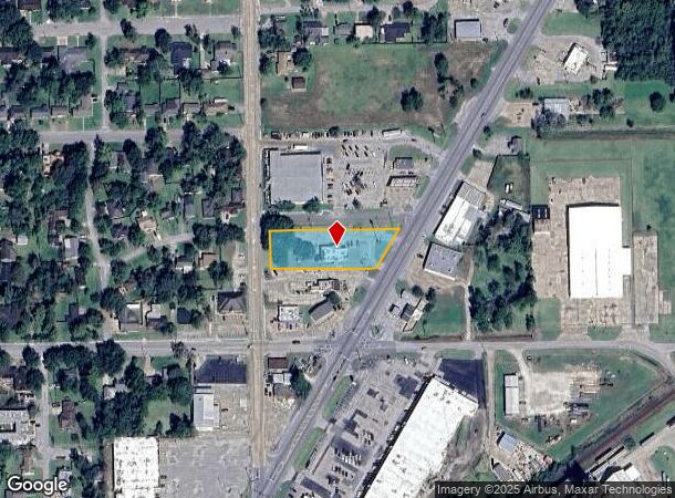 1209 E Mulberry St, Angleton, TX Parcel Map