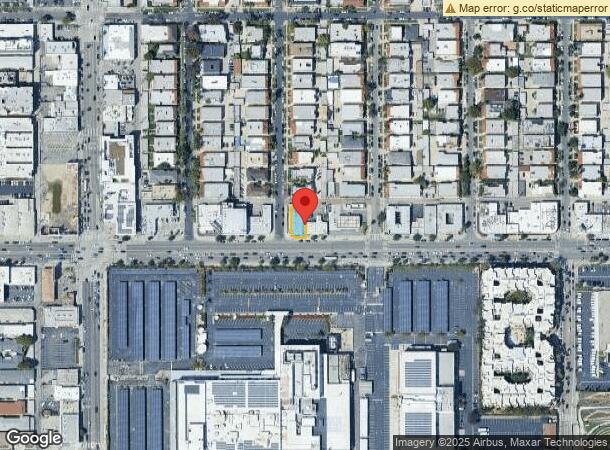  7771 Beverly Blvd, Los Angeles, CA Parcel Map