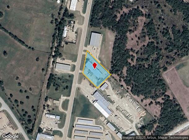 2604 N Kaufman St, Ennis, TX Parcel Map