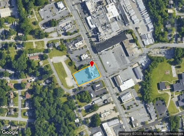 1813 N Main St, High Point, NC Parcel Map