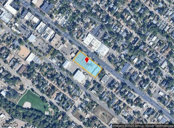  2307 W Colorado Ave, Colorado Springs, CO Parcel Map