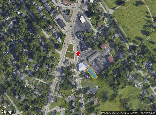  1636 Slate Run Rd, New Albany, IN Parcel Map