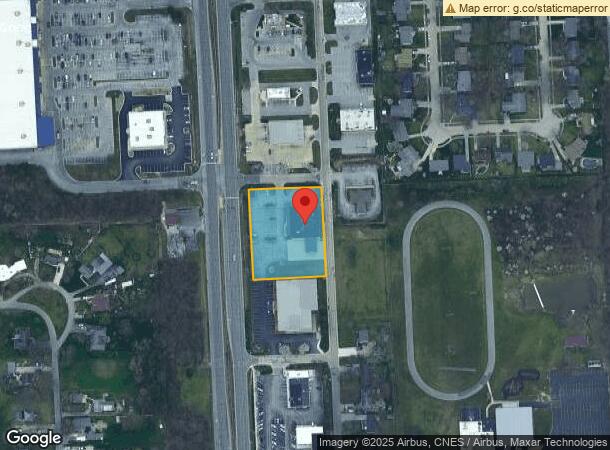  1820 N Coliseum Blvd, Fort Wayne, IN Parcel Map