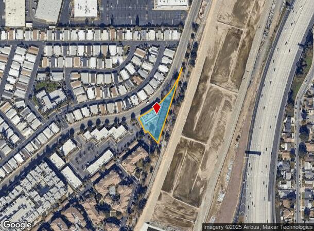 321 N Rampart St, Orange, CA Parcel Map