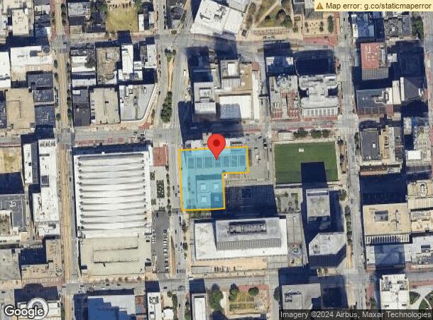  111 W Baltimore St, Baltimore, MD Parcel Map