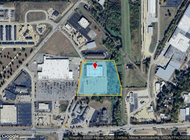 2281 Valley West Ct, Clinton, IA Parcel Map