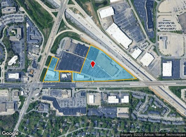  8245 Allisonville Rd, Indianapolis, IN Parcel Map