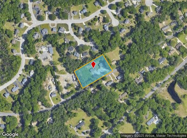 4458 Baxter Rd, Prince George, VA Parcel Map