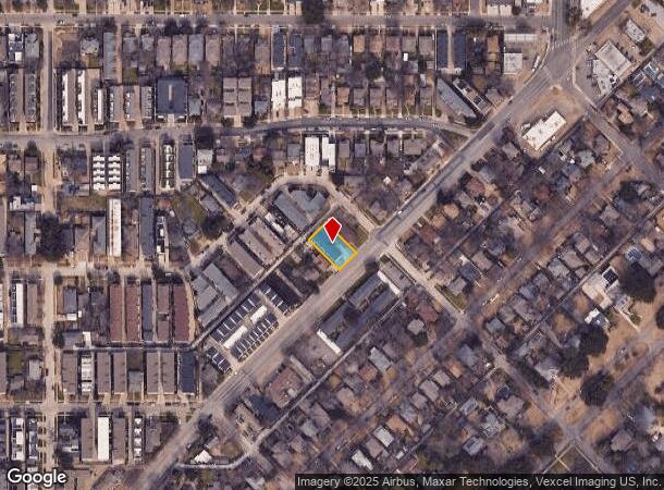 5647 Live Oak St, Dallas, TX Parcel Map
