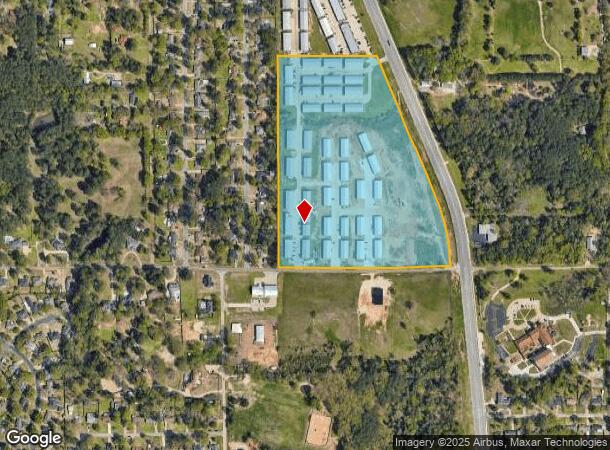  17968 Fm 2493, Flint, TX Parcel Map
