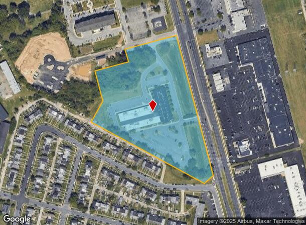 1576 Merritt Blvd, Dundalk, MD Parcel Map