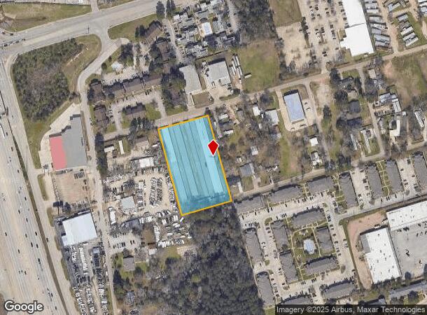  313 Post Oak Dr, Conroe, TX Parcel Map