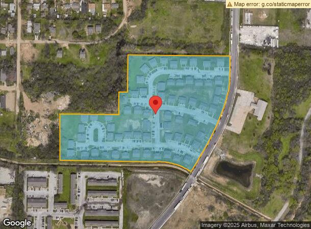  2400 Mccurdy St, Fort Worth, TX Parcel Map