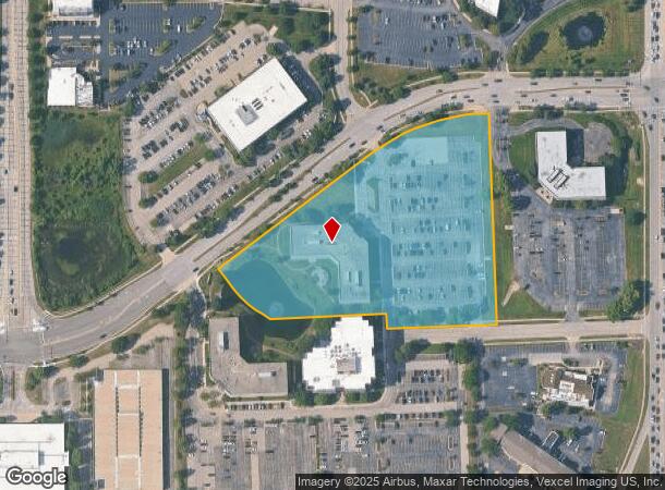 1250 E Diehl Rd, Naperville, IL Parcel Map