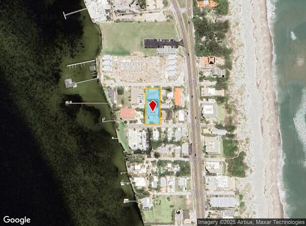 150 Crescent Beach Dr, Cocoa Beach, FL Parcel Map