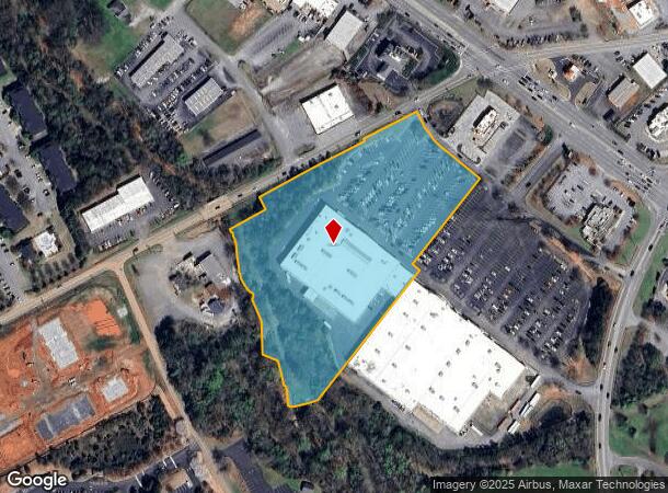 3801 Clemson Blvd, Anderson, SC Parcel Map