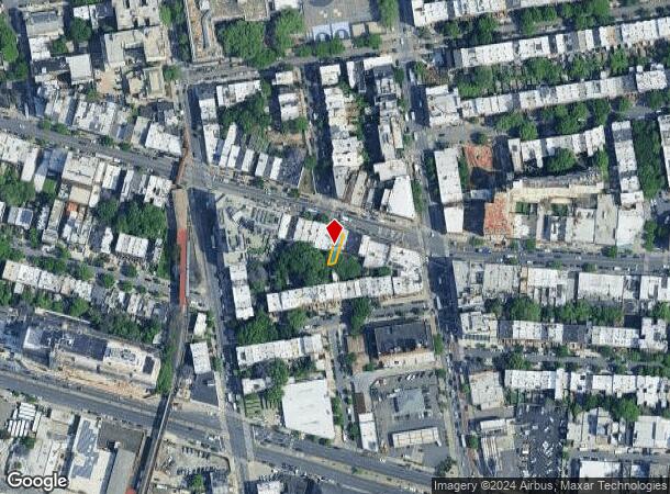  1168 Fulton St, Brooklyn, NY Parcel Map