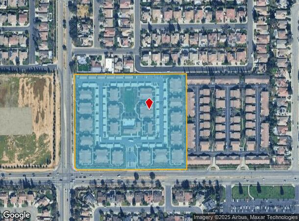 2610 E Nees Ave, Fresno, CA Parcel Map