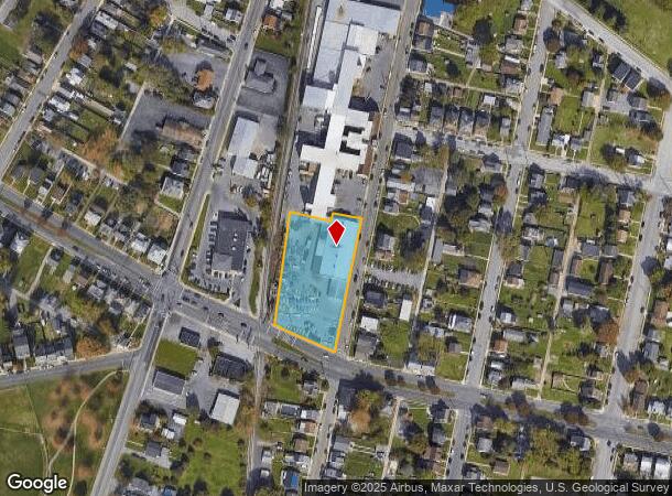  50 E Wilson Blvd, Hagerstown, MD Parcel Map