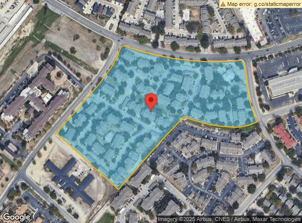  8050 Oakdell Way, San Antonio, TX Parcel Map