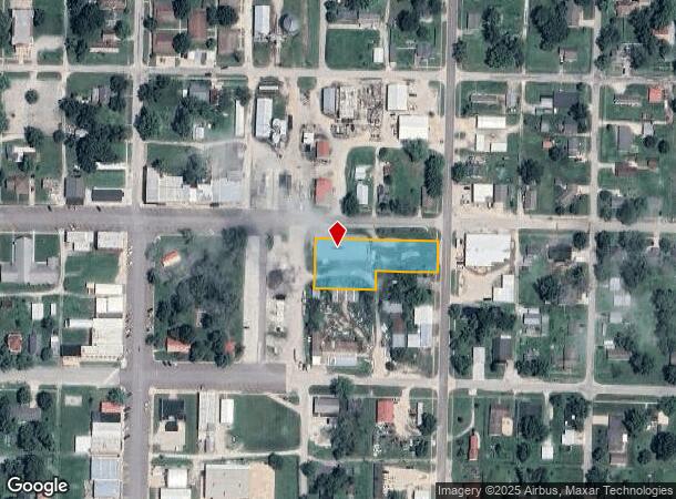  206 E Moore St, La Plata, MO Parcel Map