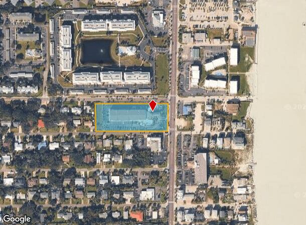 401 A1a Beach Blvd, Saint Augustine, FL Parcel Map