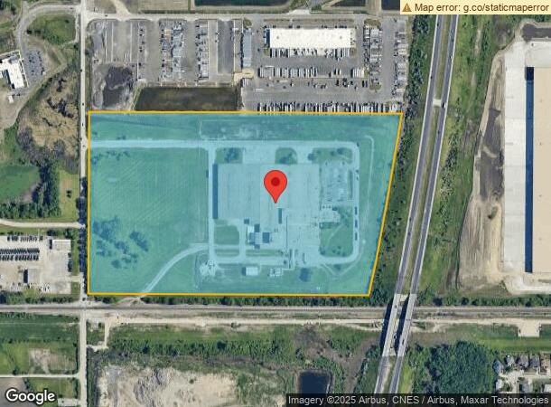  21901 Central Ave, Matteson, IL Parcel Map