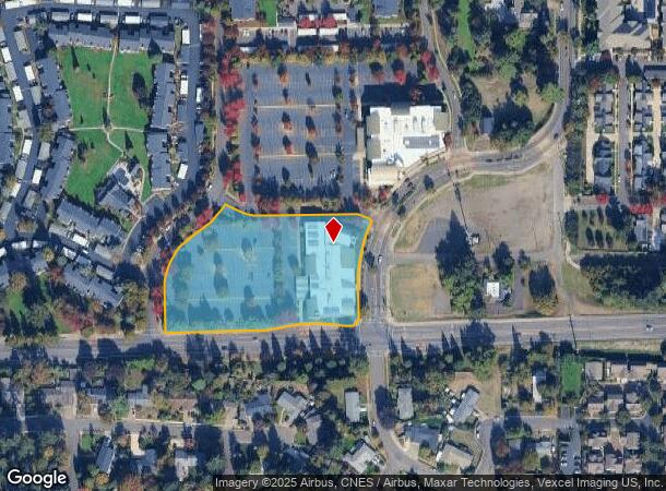  360 S Garden Way, Eugene, OR Parcel Map