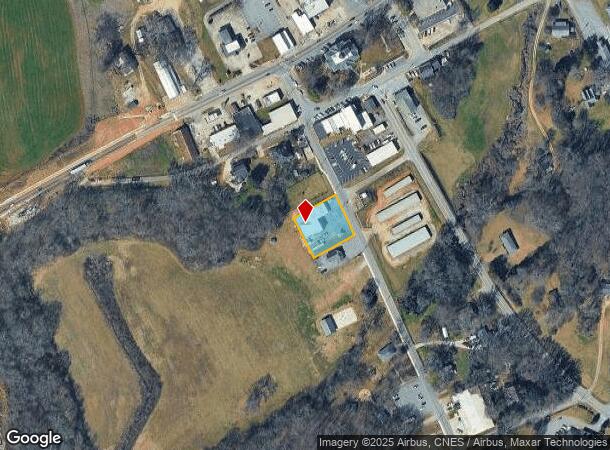 Hull Ave, Carnesville, GA Parcel Map